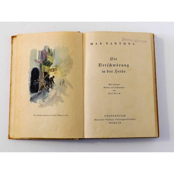 Die Verschworung in Der Heide by Max Barthel 1930 German Edition - Picture 4 of 11